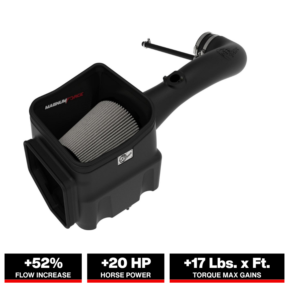 aFe Magnum FORCE Stage-2 Pro DRY S Cold Air Intake | Chevy Silverado/GMC Yukon (09-14) (54-13073D)