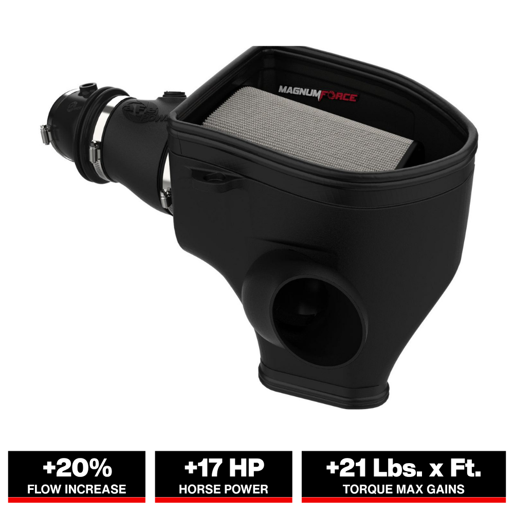 aFe Magnum FORCE Stage2 Pro DRY S Cold Air Intake | Dodge Challenger Hellcat V8 6.2L (54-13076D)