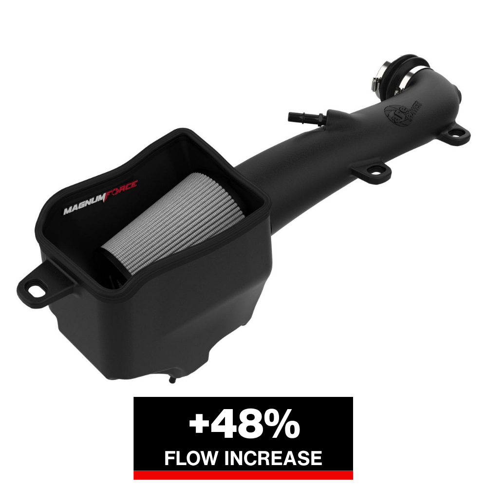 aFe Magnum FORCE Stage-2 Pro Dry S CAI Jeep Wrangler JL 18-23 V6-3.6L (54-13078D)