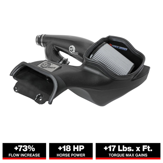aFe Track Series Carbon Fiber Cold Air Intake | Ford F-150/Raptor (17-20) (57-10010D)