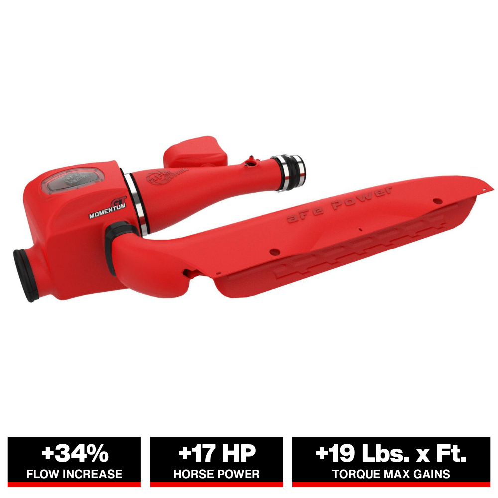 aFe Momentum GT Red Edition Cold Air Intake | Toyota Tacoma V6 3.5L (16-23) (51-76005-R)