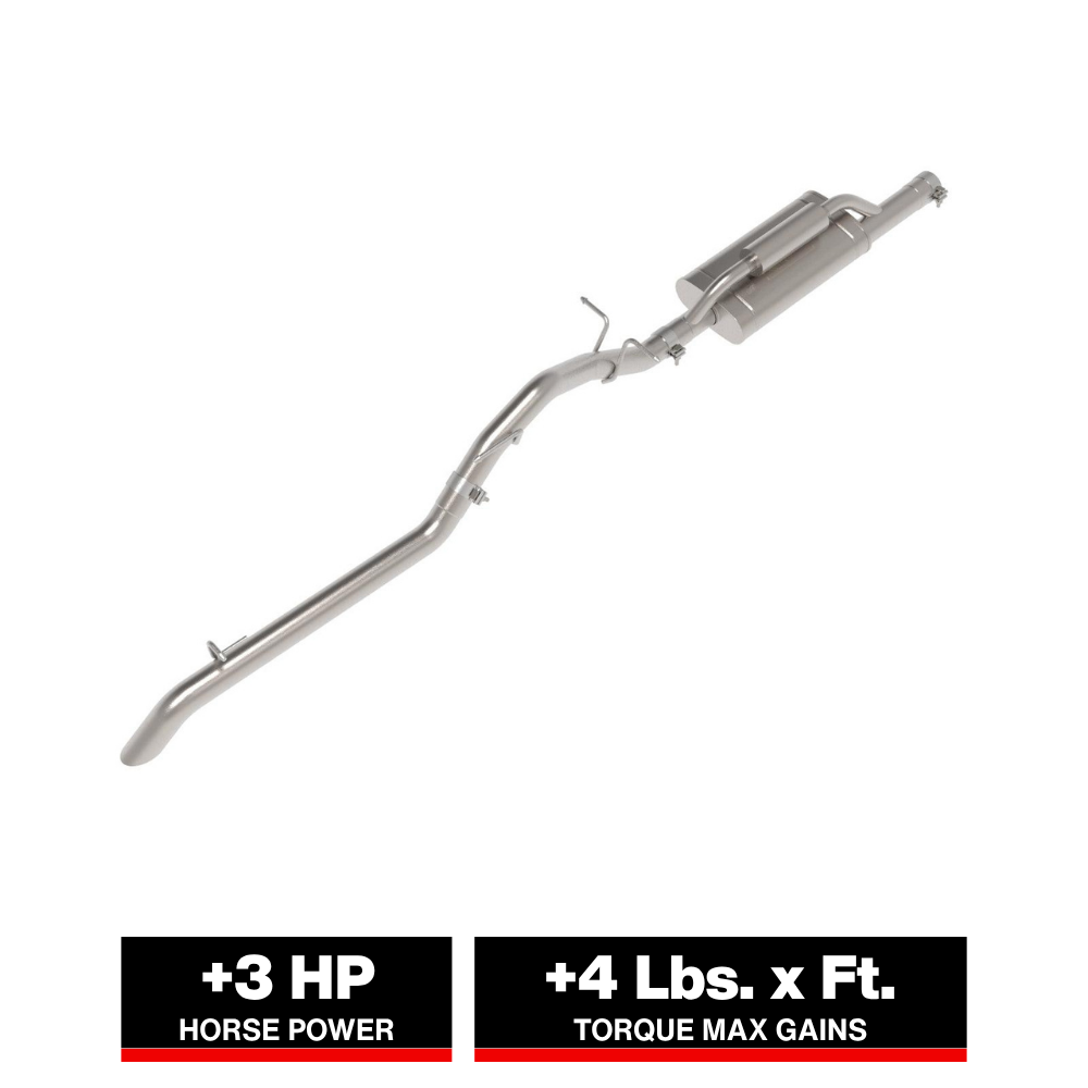 aFe 2.5in SS Cat-Back Exhaust | Ford Ranger L4-2.3L (24+) (49-33149)