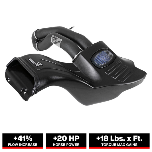 aFe Momentum XP Pro 5R Cold Air Intake w/ Black Alum Tubes | Ford F-150 V8 5.0L (15-18) (50-30024R)