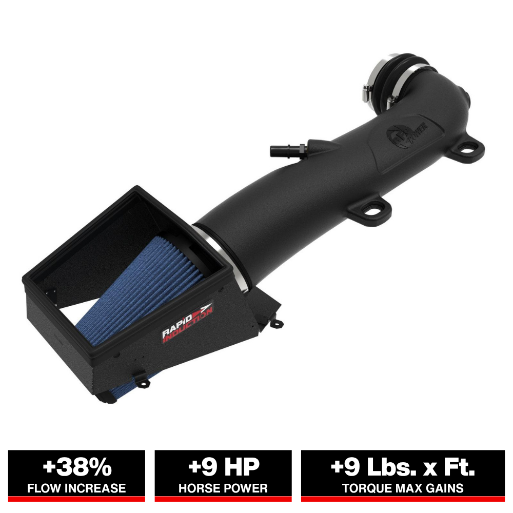 aFe Rapid Induction Pro 5R Cold Air Intake | Jeep Wrangler JL/Gladiator JT (18-21) 3.6L (52-10008R)