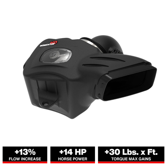 aFe Momentum HD Cold Air Intake w/ Pro Dry S Media | RAM Diesel Trucks L6-6.7L (19-20) (50-70051D)