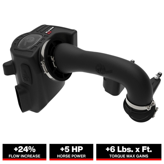 aFe Momentum Cold Air Intake w/ Pro Dry S Filter | GM 2500/3500HD V8 6.6L (20) (50-70055D)