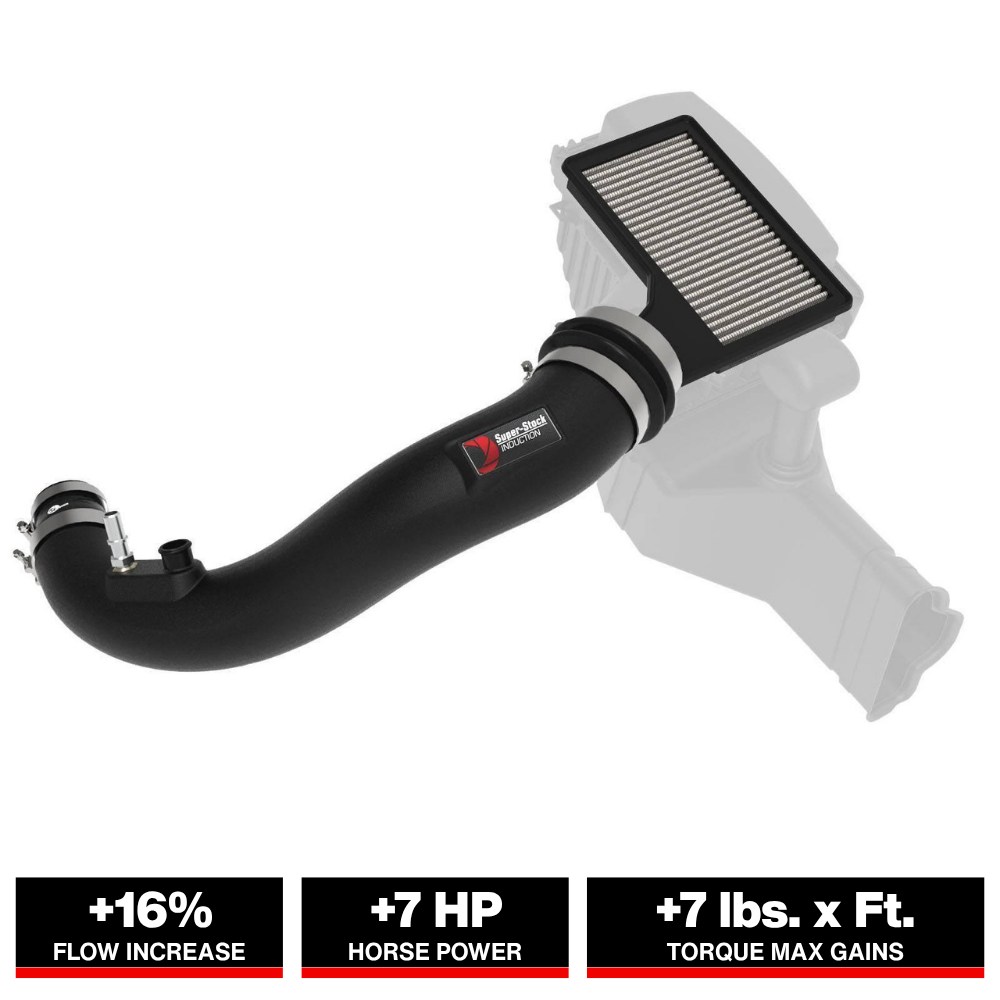 aFe Super Stock Pro Dry S Induction System | Ford Mustang L4-2.3L (15-20) (55-10006D)