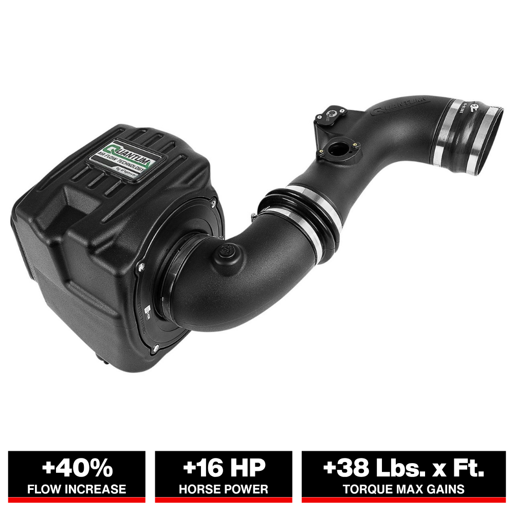aFe Quantum Pro DRY S Cold Air Intake | GM/Chevy Duramax V8 6.6L LML (11-16) (53-10006D)