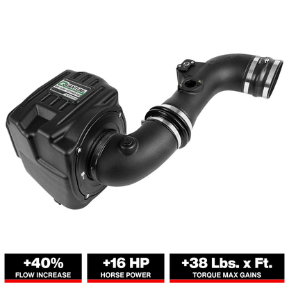 aFe Quantum Pro DRY S Cold Air Intake | GM/Chevy Duramax V8 6.6L LML (11-16) (53-10006D)