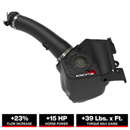 aFe Momentum HD Cold Air Intake w/ Pro GUARD7 | Jeep Wrangler JL V6-3.0L TD (50-70062G)