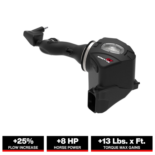 aFe Momentum GT Pro DRY S Cold Air Intake | GM SUV 2019-2021 5.3L V8 (50-70066D)