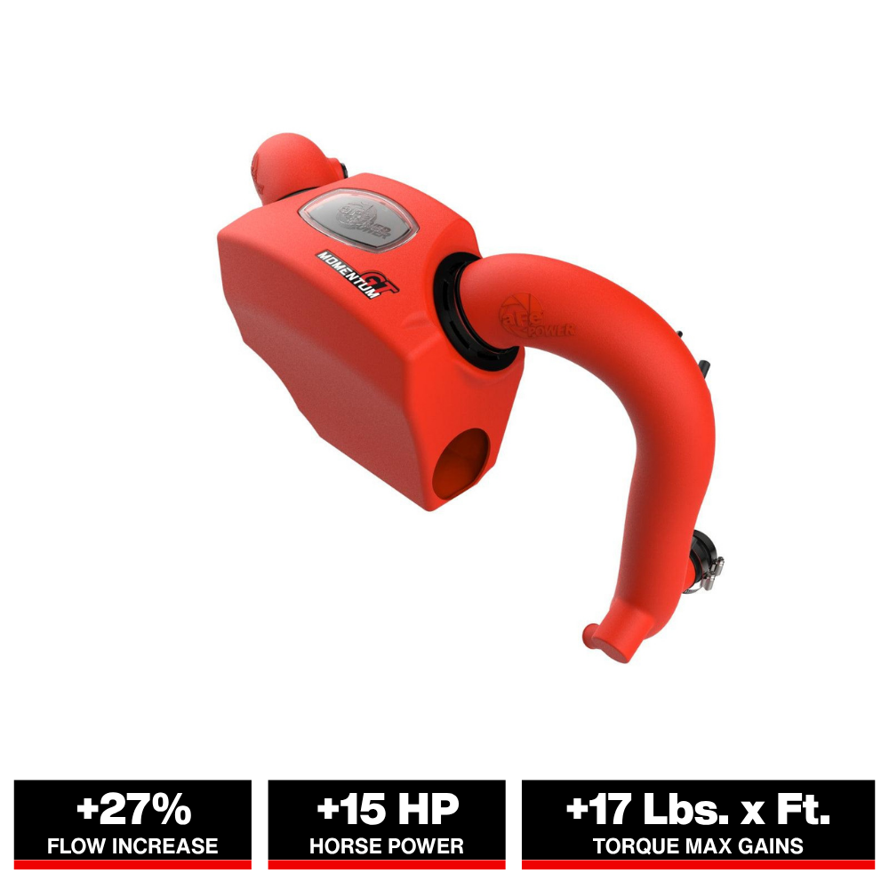 aFe Momentum GT Red Pro Dry S Cold Air Intake | Ford Explorer ST V6-3.0L TT (20-23) (50-70076KR)