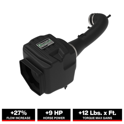 aFe Quantum Cold Air Intake w/ Pro Dry S Media | GM Silverado/Sierra 1500 V8-5.3/6.2L (14-19) (53-10030D)