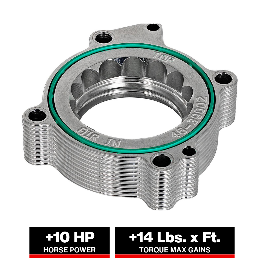 aFe Silver Bullet Throttle Body Spacer | Audi A4 (B8) 09-16 I4 2.0L Turbo (46-39002)