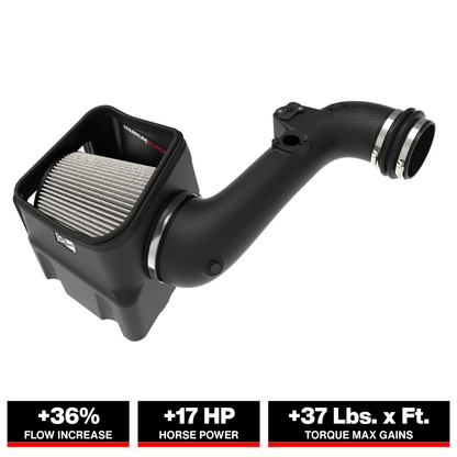 aFe 6.6L V8 MagnumFORCE Stage-2 Pro DRY S Intake | GM Silverado/Sierra 2500/3500HD (54-13016D)