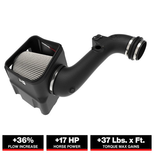 aFe 6.6L V8 MagnumFORCE Stage-2 Pro DRY S Intake | GM Silverado/Sierra 2500/3500HD (54-13016D)