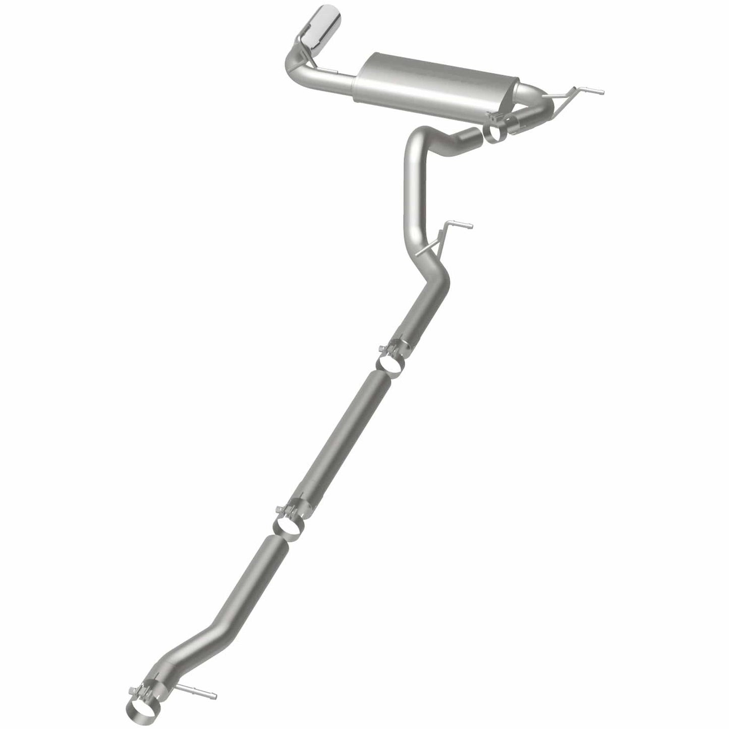 MagnaFlow 2007-2011 Jeep Wrangler Street Series Cat-Back Performance Exhaust System