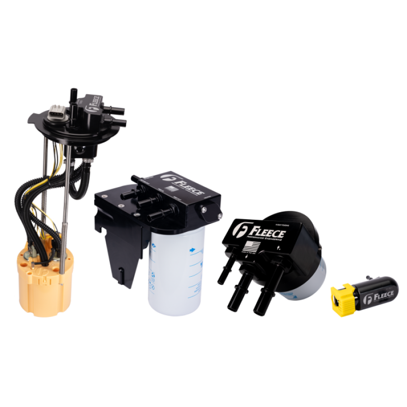 Fleece Performance 17-24 Ford F-250 6.7L Long Bed Complete Fuel System Upgrade Kit w/Lift Pump