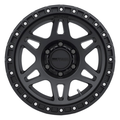 (set of 4) Method MR312 Matte Black | 18x9" +18mm | 6x5.5in Wheel