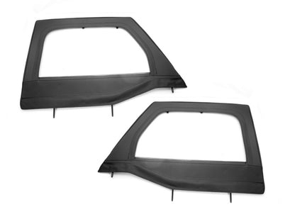 Rugged Ridge 13711.15 Upper Soft Door Kit for 07-18 Jeep Wrangler JK