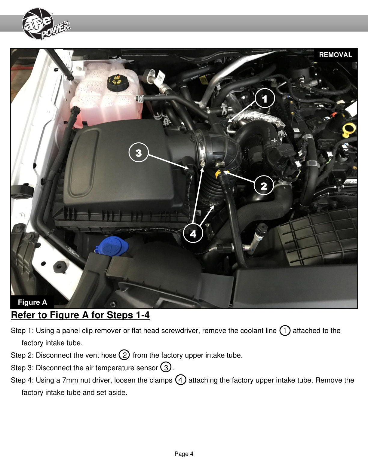 aFe Rapid Induction Cold Air Intake w/ Pro 5R Filter | Ford Ranger L4 2.3L (19-20) (52-10001R)