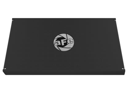 aFe Rapid Induction Intake System Cover, Black, 19-20 Ford Edge Ecoboost V6 2.7L (tt)
