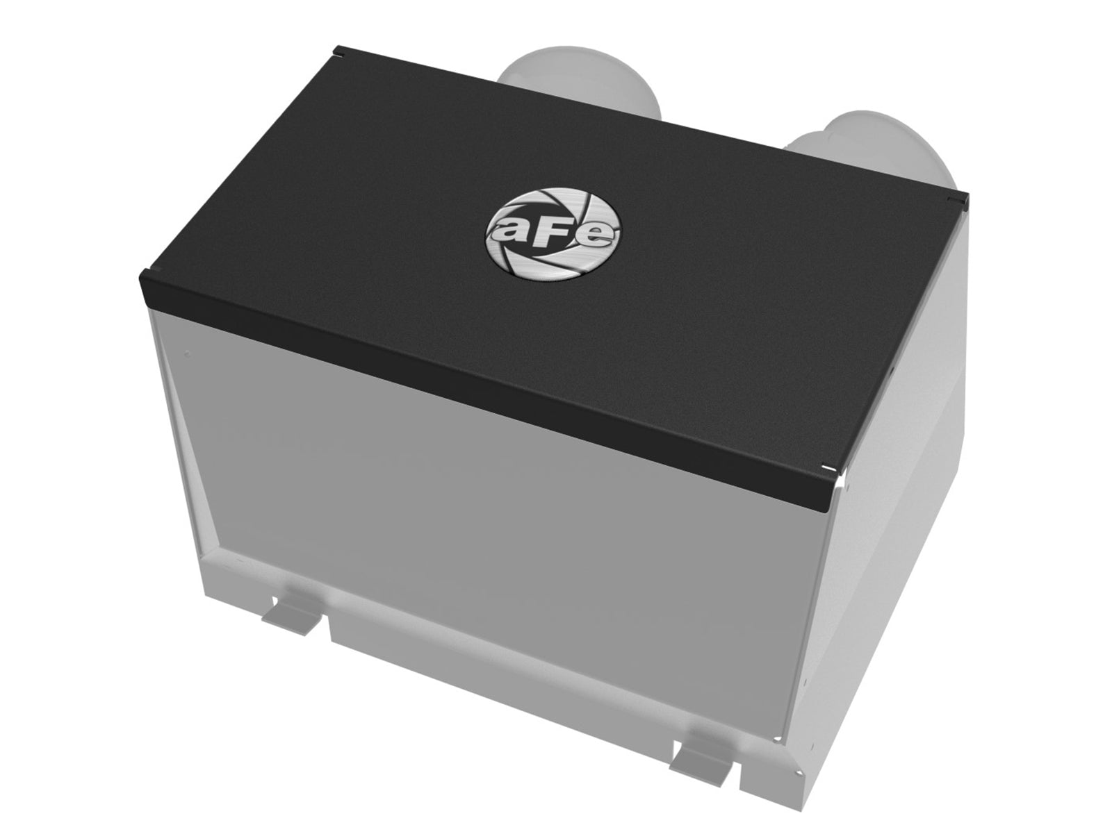 aFe Rapid Induction Intake System Cover, Black, 19-20 Ford Edge Ecoboost V6 2.7L (tt)