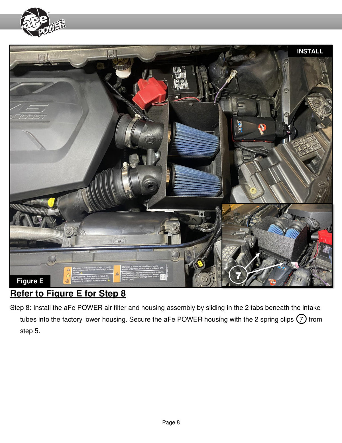 aFe Rapid Induction Cold Air Intake w/ Pro 5R Filter | Ford Edge V6 2.7L (19-20) (52-10003R)