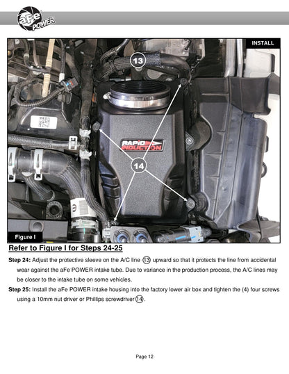 aFe Rapid Induction Cold Air Intake w/Pro 5R Filter | Jeep Wrangler V6 3.0L (20-21) (52-10005R)