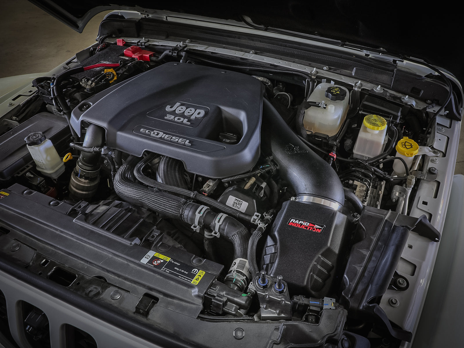 aFe Rapid Induction Cold Air Intake w/Pro 5R Filter | Jeep Wrangler V6 3.0L (20-21) (52-10005R)