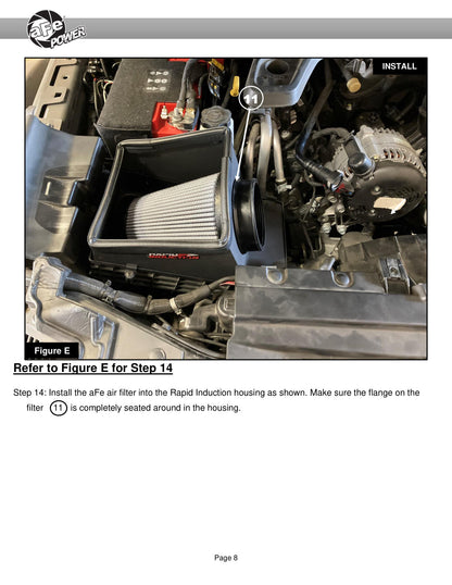 aFe Rapid Induction Pro 5R Cold Air Intake | Jeep Wrangler JL/Gladiator JT (18-21) 3.6L (52-10008R)