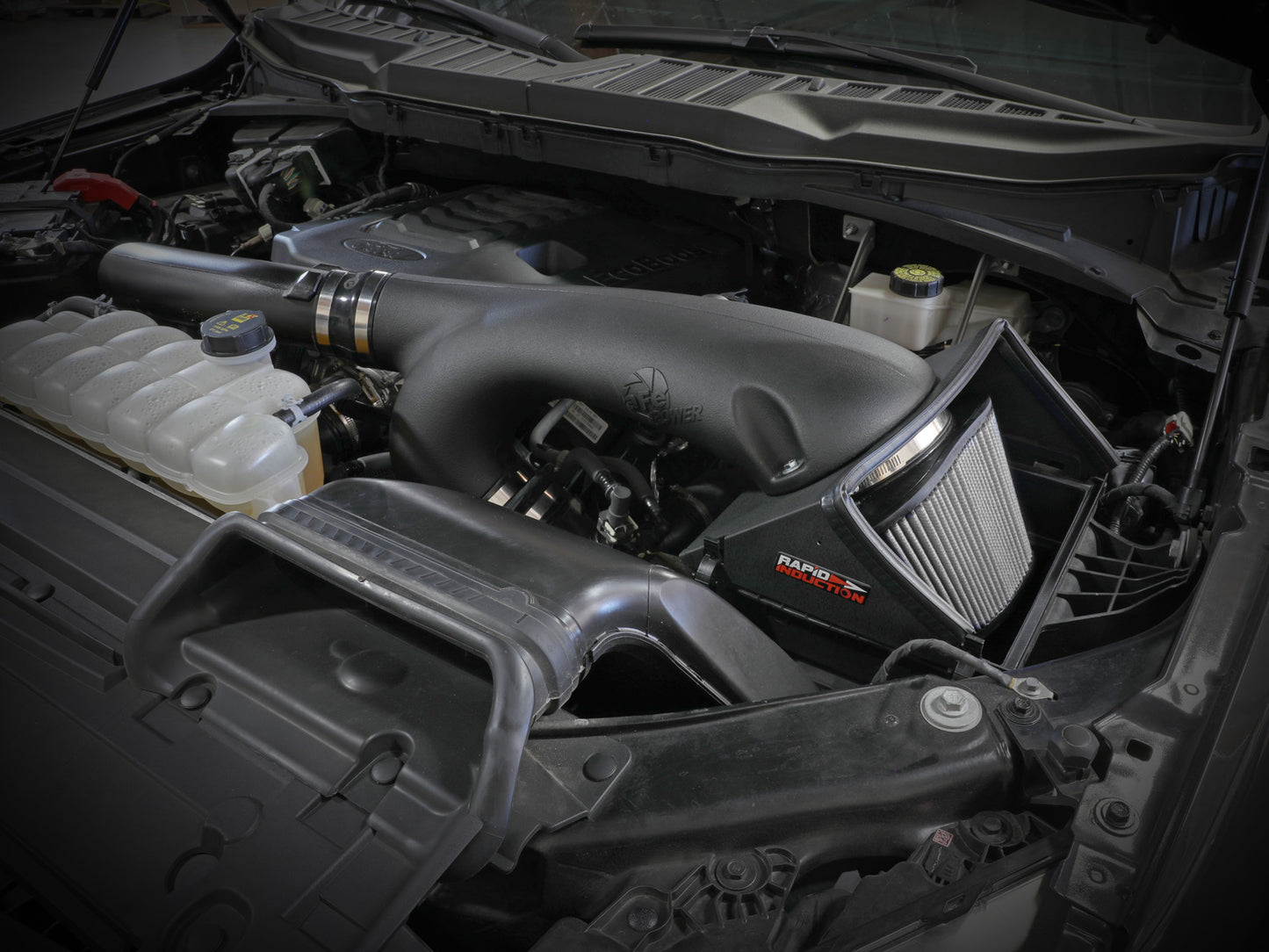 aFe Rapid Induction Cold Air Intake w/ Pro DRY S Filter | Ford F-150 V6 3.5L (21+) (52-10010D)