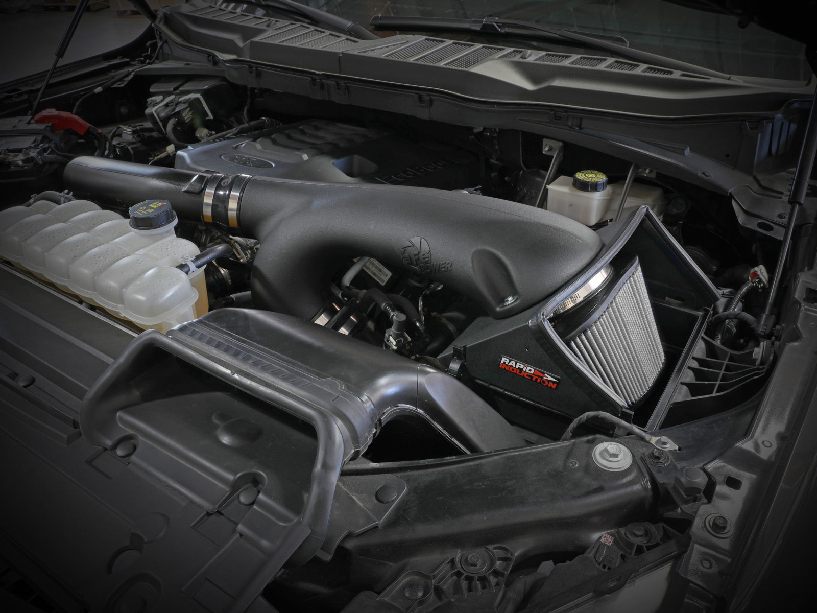 aFe Rapid Induction Cold Air Intake w/ Pro DRY S Filter | Ford F-150 V6 3.5L (21+) (52-10010D)
