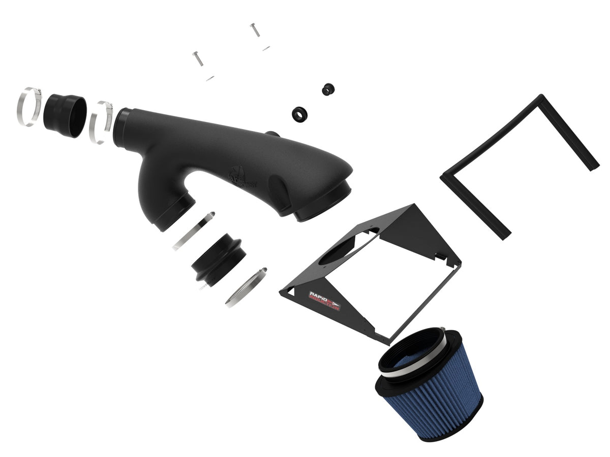 aFe Rapid Induction Cold Air Intake w/ Pro 5R Filter | Ford F-150 V6-3.5L (21+) (52-10010R)