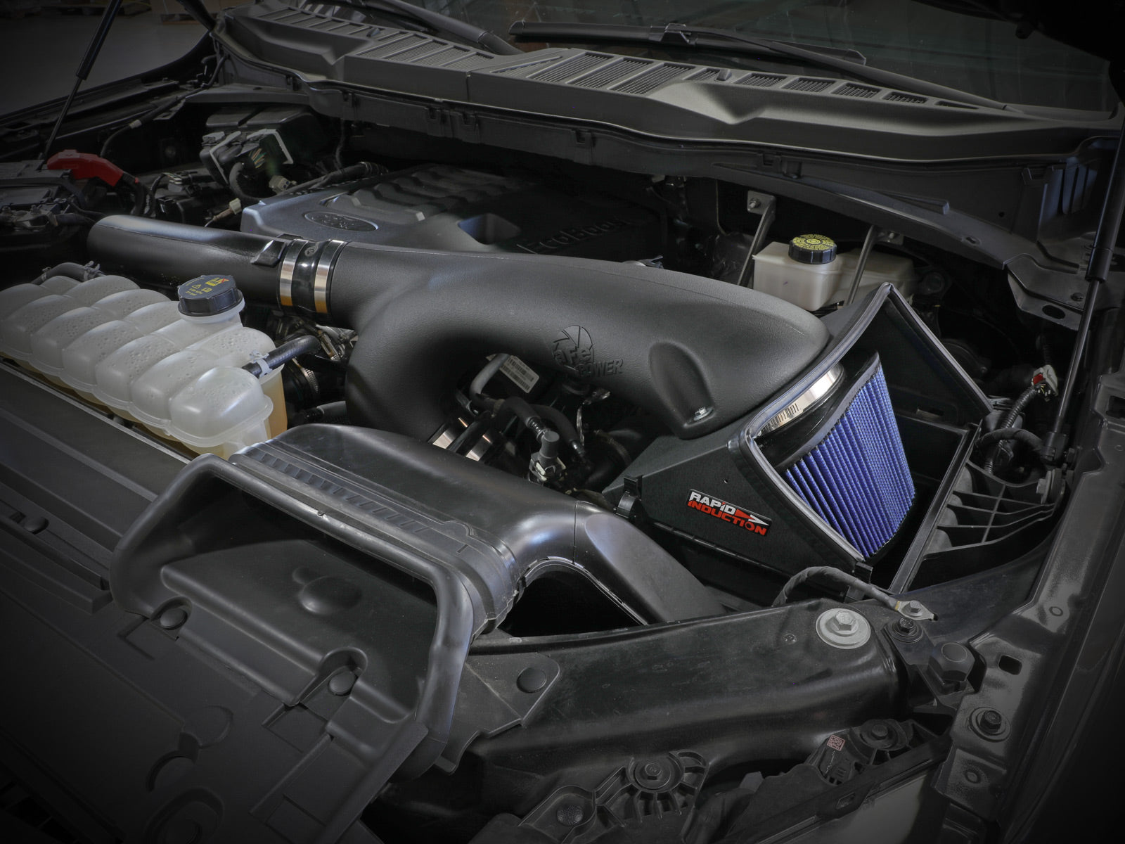 aFe Rapid Induction Cold Air Intake w/ Pro 5R Filter | Ford F-150 V6-3.5L (21+) (52-10010R)