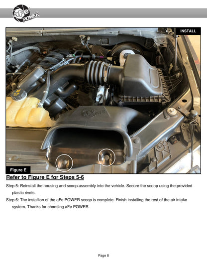 aFe D.A.S. Dynamic Air Scoop | Ford F-150 (21+) (52-10010SR)