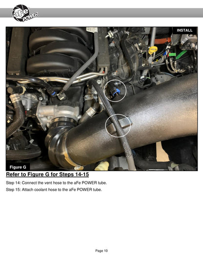 aFe Rapid Induction Pro DRY S Cold Air Intake | Ford F-150 V8-5.0L (21+) (52-10012D)