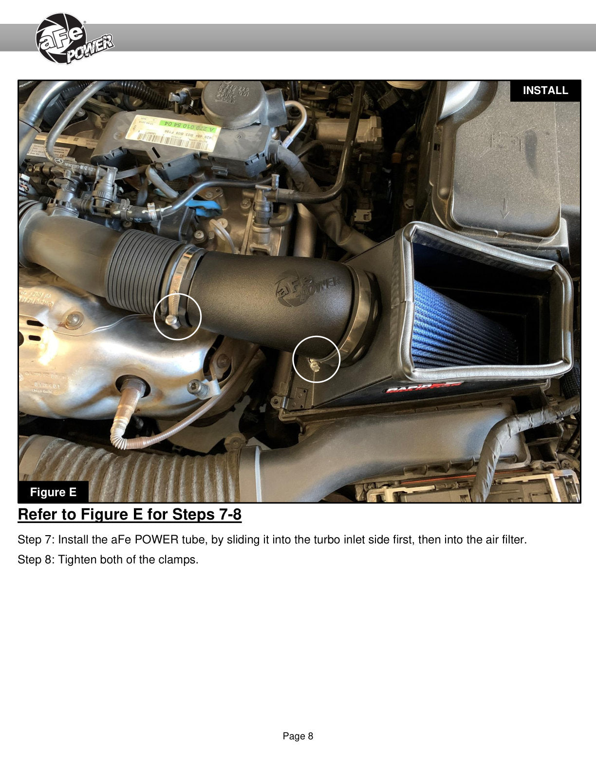 aFe Rapid Induction Pro 5R CAI Mercedes CLA/GLA 13-20 | (52-10016R)