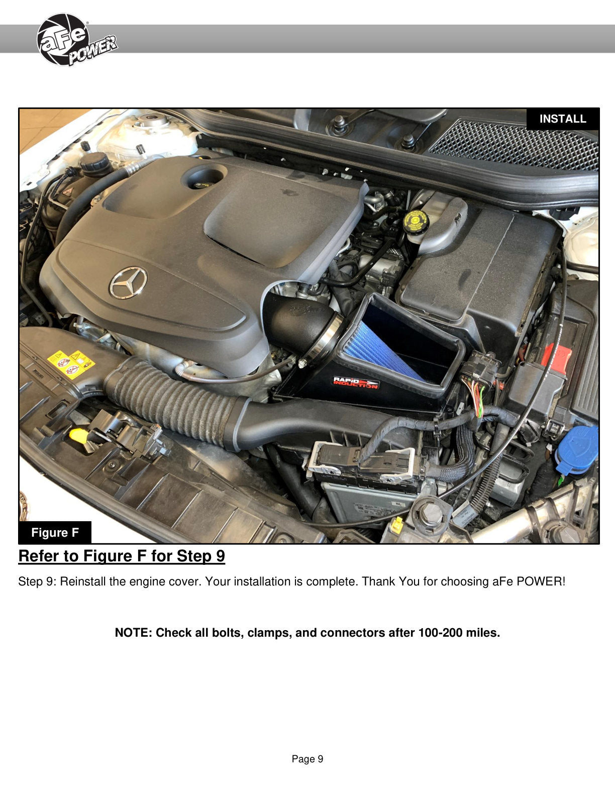 aFe Rapid Induction Pro 5R CAI Mercedes CLA/GLA 13-20 | (52-10016R)