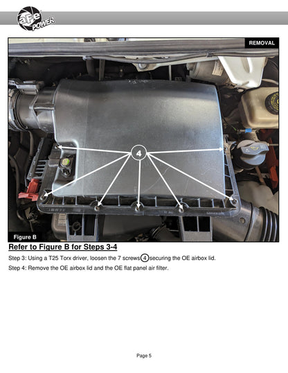 aFe Rapid Induction Pro 5R Cold Air Intake | Mercedes-Benz Sprinter 06-18 (52-10017R)