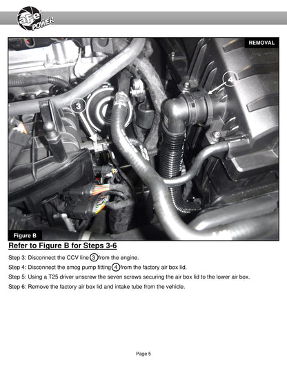 aFe Rapid Induction CAI w/ Pro 5R Filter | VW GTI MKVIII L4-2.0L (22-23) (52-10018R)