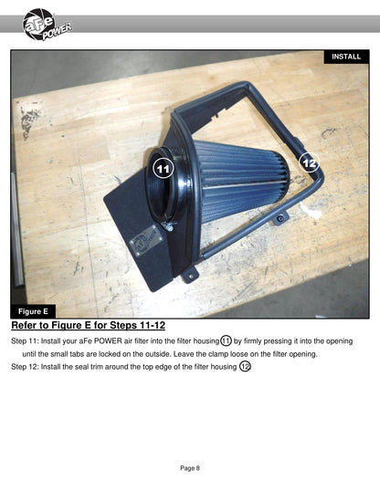 aFe Rapid Induction CAI w/ Pro 5R Filter | VW GTI MKVIII L4-2.0L (22-23) (52-10018R)