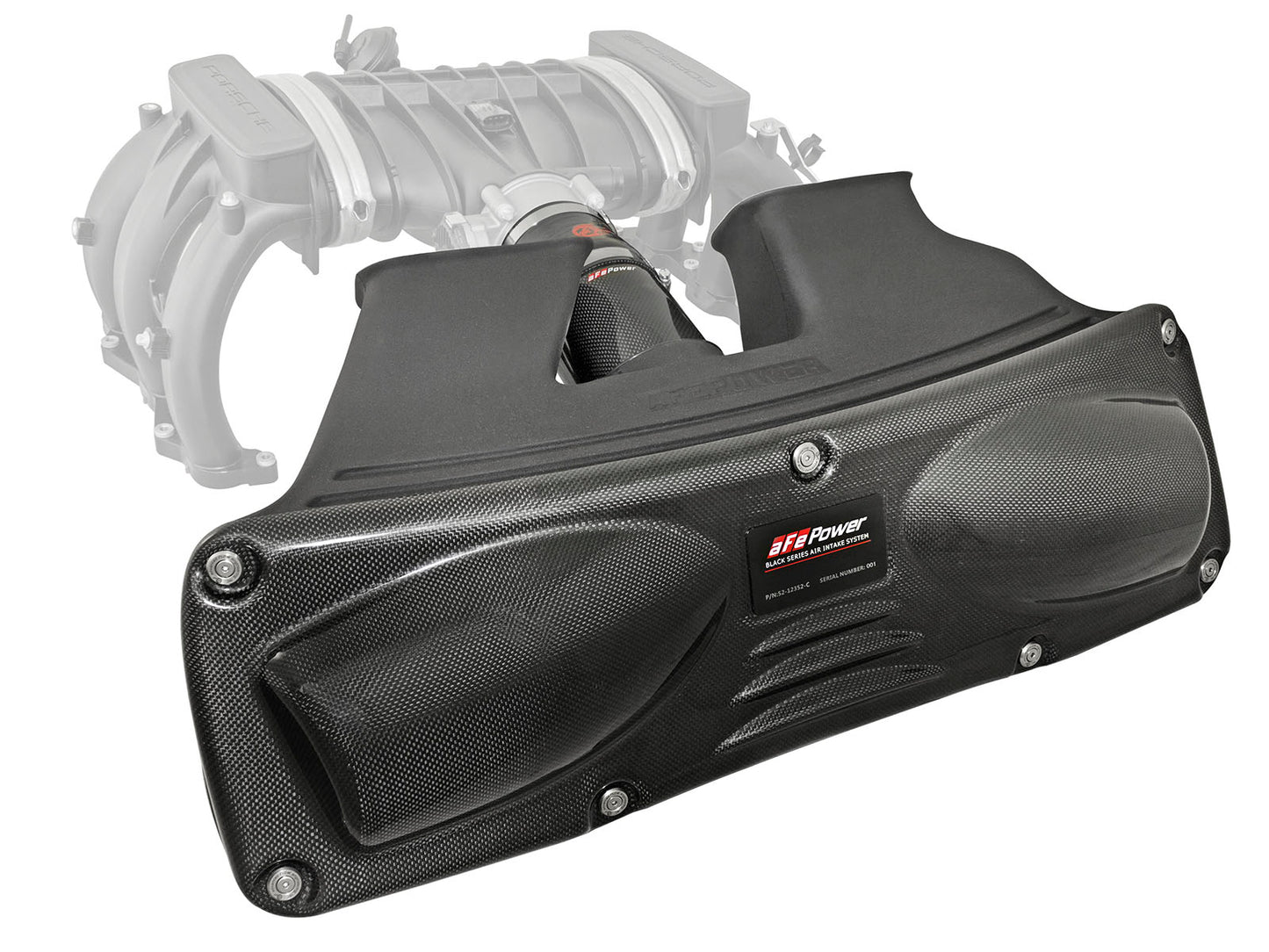 aFe Black Series Cold Air Intake | Porsche Carrera/Carrera S 3.4L/3.8L (12-15) (52-12352-C)
