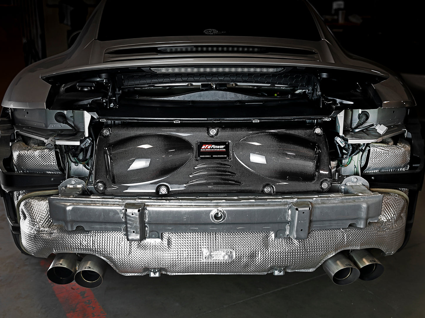 aFe Black Series Cold Air Intake | Porsche Carrera/Carrera S 3.4L/3.8L (12-15) (52-12352-C)