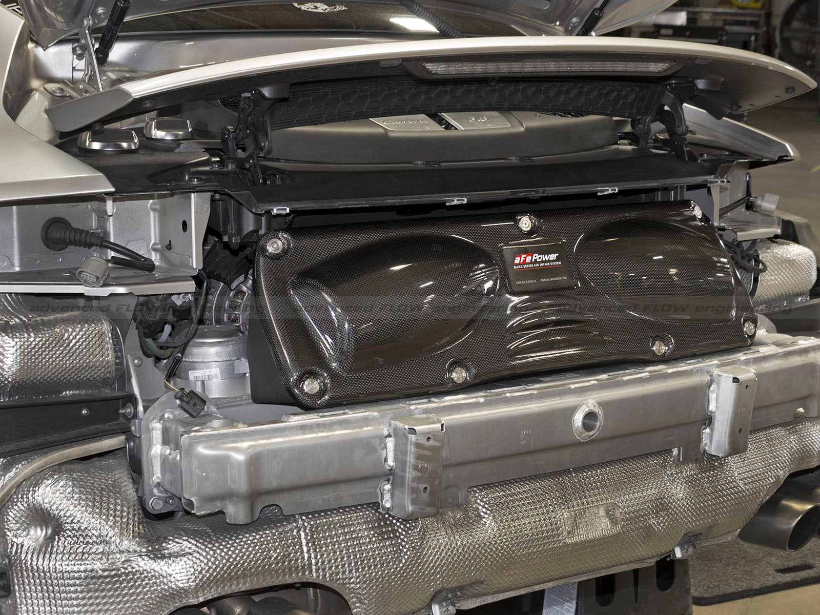 aFe Black Series Cold Air Intake | Porsche Carrera/Carrera S 3.4L/3.8L (12-15) (52-12352-C)