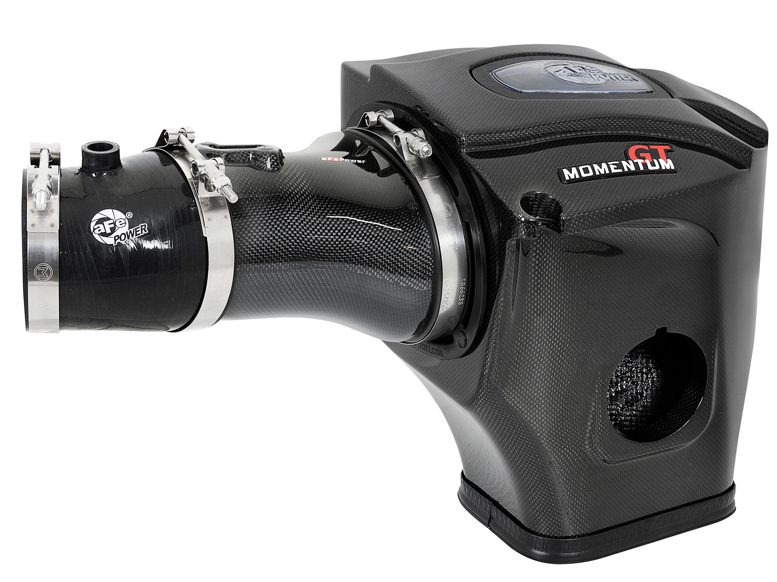 aFe Black Series Carbon Fiber Cold Air Intake | Dodge Challenger SRT Hellcat (15-16) (52-72204-CF)