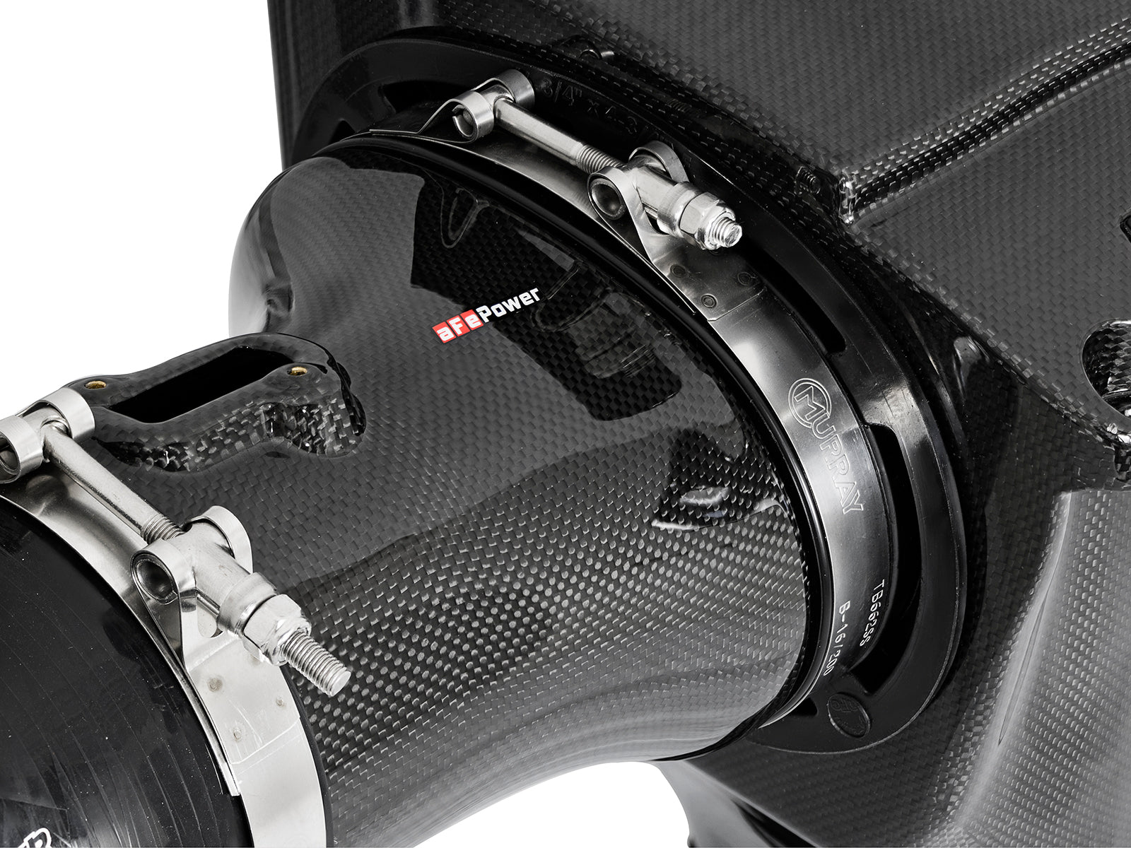 aFe Black Series Carbon Fiber Cold Air Intake | Dodge Challenger SRT Hellcat (15-16) (52-72204-CF)