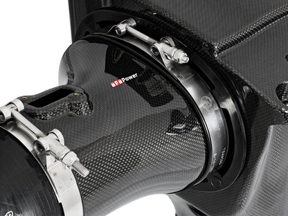 aFe Black Series Carbon Fiber Cold Air Intake | Dodge Challenger SRT Hellcat (15-16) (52-72204-CF)