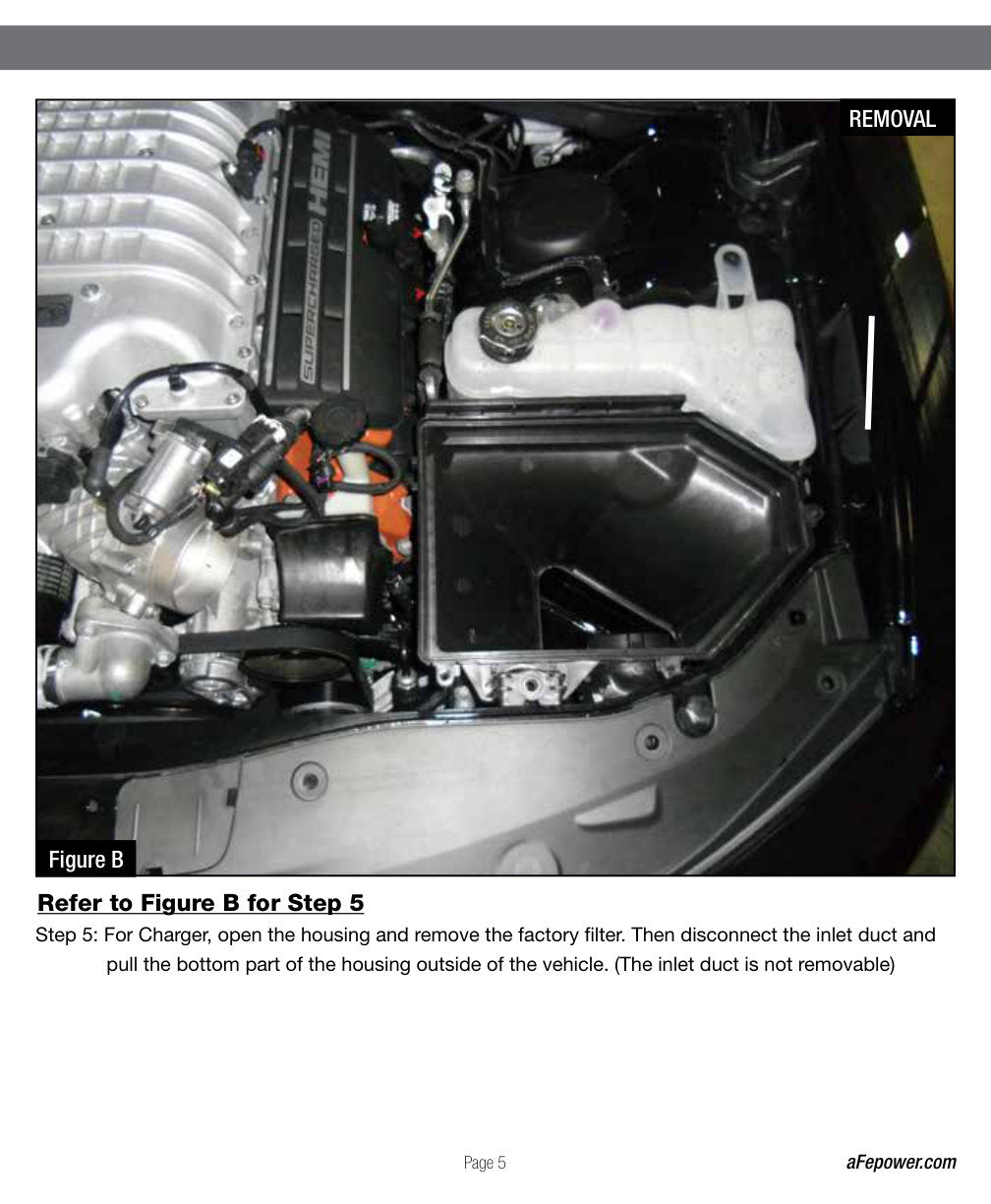 aFe Momentum GT Black Series Carbon Fiber CAI | Dodge Challenger/Charger SRT Hellcat V8 6.2L (17+) (52-72205-CF)
