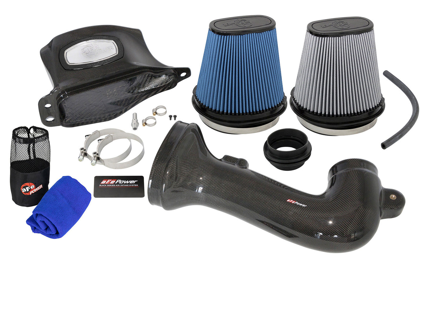 aFe Momentum Carbon Fiber Cold Air Intake | Chevrolet Corvette Z06 V8-6.2L (15-16) (52-74202-C)